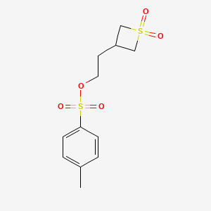 2-(1,1-Dioxidothietan-3-yl)ethyl 4-methylbenzenesulfonate