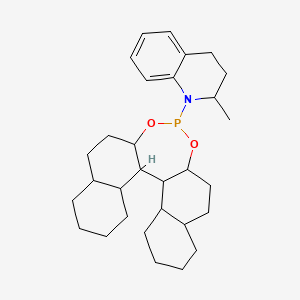 1-(12,14-dioxa-13-phosphapentacyclo[13.8.0.02,11.03,8.018,23]tricosan-13-yl)-2-methyl-3,4-dihydro-2H-quinoline