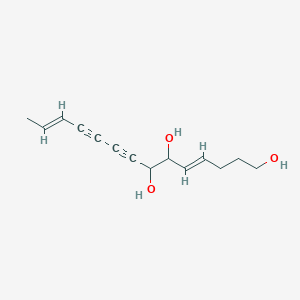 molecular formula C14H18O3 B12338693 Lobetyol 