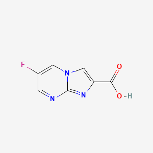 6-Fluoroimidazo[1,2-a]pyrimidine-2-carboxylic acid