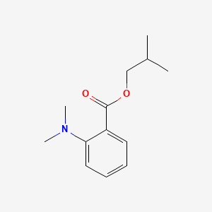 Benzoic acid, 2-(dimethylamino)-, 2-methylpropyl ester