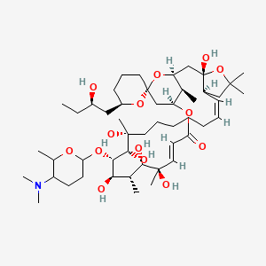 molecular formula C49H85NO14 B1233878 Ossamycin 