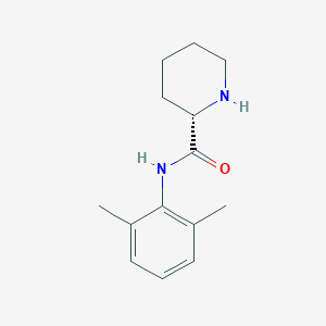 molecular formula C14H20N2O B123388 (S)-N-(2,6-Dimethylphenyl)-2-piperidinecarboxamide CAS No. 27262-40-4