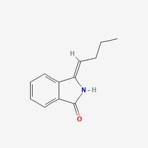 molecular formula C12H13NO B12338806 3-Butylideneisoindolin-1-one 