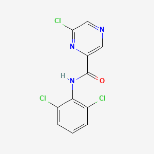 6-Chloro-N-(2,6-dichlorophenyl)pyrazine-2-carboxamide