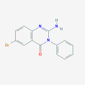 2-Amino-6-bromo-3-phenylquinazolin-4(3H)-one