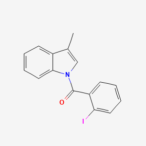 (2-Iodophenyl)(3-methyl-1H-indol-1-yl)methanone