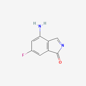 4-Amino-6-fluoroisoindol-1-one