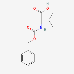 2-(((Benzyloxy)carbonyl)amino)-2,3-dimethylbutanoic acid