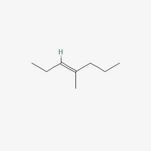 molecular formula C8H16 B1233913 4-甲基-3-庚烯 CAS No. 4485-16-9