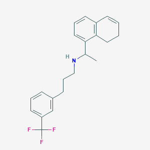 1-Naphthalenemethanamine, 7,8-dihydro-alpha-methyl-N-[3-[3-(trifluoromethyl)phenyl]propyl]-