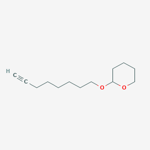 molecular formula C13H22O2 B123392 2-(Oct-7-yn-1-yloxy)tetrahydropyran CAS No. 16695-31-1