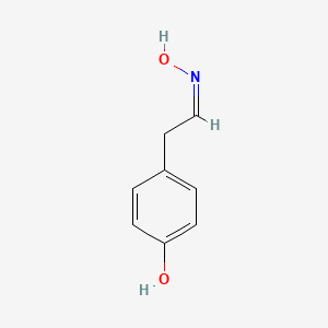 molecular formula C8H9NO2 B1233921 (Z)-(4-羟基苯基)乙醛肟 