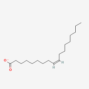 molecular formula C18H33O2- B1233923 Oleate CAS No. 115-06-0