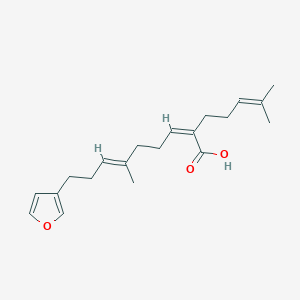 molecular formula C20H28O3 B1233931 蜈蚣酸 