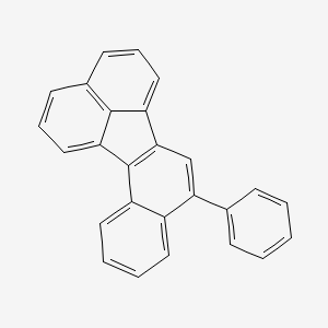 molecular formula C26H16 B12339344 Benzo[j]fluoranthene, 8-phenyl- 