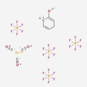 Tricarbonyl(2-methoxycyclohexadienylium)iron hexafluorophosphate