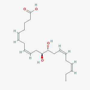 molecular formula C20H32O4 B12339511 11,12-dihydroxy-5Z,8Z,14Z,17Z-eicosatetraenoicacid 