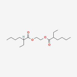 molecular formula C18H34O4 B12339525 Glycol diethylhexanoate CAS No. 79793-05-8