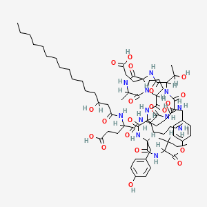 molecular formula C72H110N12O20 B1233955 Plipastatin CAS No. 103651-09-8
