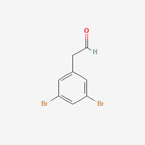 2-(3,5-Dibromophenyl)acetaldehyde