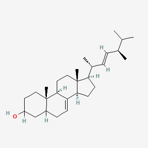 molecular formula C28H46O B1233971 (22E)-Ergosta-7,22-dien-3-ol CAS No. 96391-64-9