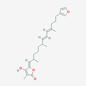 5-[(2S,6S,7E,9E)-13-(3-Furyl)-2,6,10-trimethyl-7,9-tridecadienylidene]-4-hydroxy-3-methylfuran-2(5H)-one