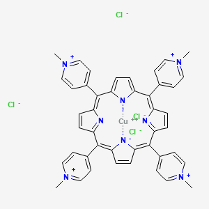 Cu(ii) meso-tetra(n-methyl-4-pyridyl) porphine tetrachloride