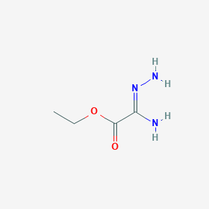 Acetic acid, 2-hydrazinyl-2-imino-, ethyl ester