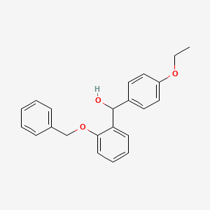 (2-(Benzyloxy)phenyl)(4-ethoxyphenyl)methanol