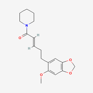 molecular formula C18H23NO4 B1234002 二氢威萨宁 CAS No. 62926-59-4