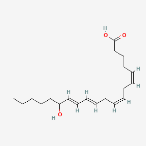 (5Z,8Z,11E,13E)-15-hydroxyicosa-5,8,11,13-tetraenoic acid