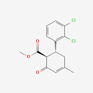 methyl (1S,6R)-6-(2,3-dichlorophenyl)-4-methyl-2-oxocyclohex-3-ene-1-carboxylate