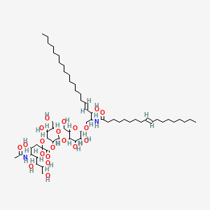 molecular formula C61H108N2O20 B1234011 Ganglioside GM3 lactone CAS No. 99477-47-1