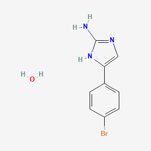 5-(4-Bromophenyl)-1H-imidazol-2-amine hydrate