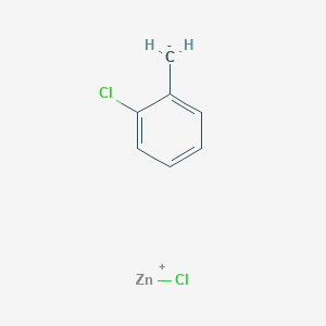 molecular formula C7H6Cl2Zn B12340128 1-chloro-2-methanidylbenzene;chlorozinc(1+) 