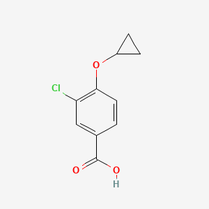 3-chloro-4-(cyclopropyloxy)Benzoic acid