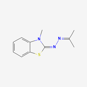 molecular formula C11H13N3S B1234018 Mbtaa CAS No. 53338-83-3