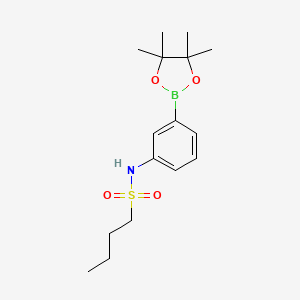 N-[3-(4,4,5,5-tetramethyl-1,3,2-dioxaborolan-2-yl)phenyl]-1-Butanesulfonamide