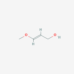 molecular formula C4H8O2 B12340310 3-Methoxyprop-2-EN-1-OL 