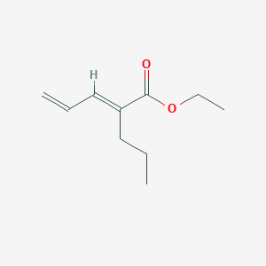 2,4-Pentadienoic acid, 2-propyl-, ethyl ester