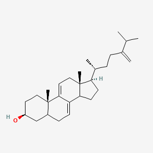 (3S,10s,13r,17r)-17-[(1r)-1,5-dimethyl-4-methylene-hexyl]-10,13-dimethyl-2,3,4,5,6,12,14,15,16,17-decahydro-1h-cyclopenta[a]phenanthren-3-ol