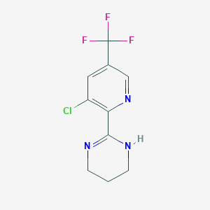 2-(3-Chloro-5-(trifluoromethyl)pyridin-2-yl)-1,4,5,6-tetrahydropyrimidine