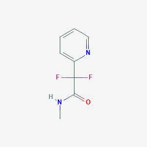 2,2-difluoro-N-methyl-2-(pyridin-2-yl)acetamide