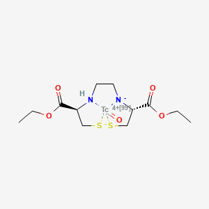 molecular formula C12H21N2O5S2Tc+ B1234047 Neurolite CAS No. 121281-41-2