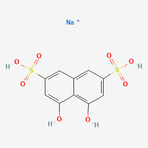 molecular formula C10H8NaO8S2 B12340529 Chromotropic acid sodium salt 