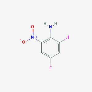 4-Fluoro-2-iodo-6-nitroaniline