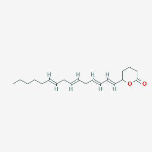 molecular formula C20H30O2 B12340583 (+/-)-5-Hete lactone 