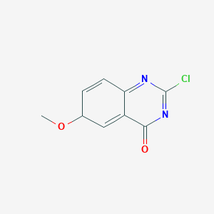 2-chloro-6-methoxy-6H-quinazolin-4-one