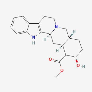 (1S,15R,18S,20S)-18-hydroxy-1,3,11,12,14,15,16,17,18,19,20,21-dodecahydroyohimban-19-carboxylic acid methyl ester